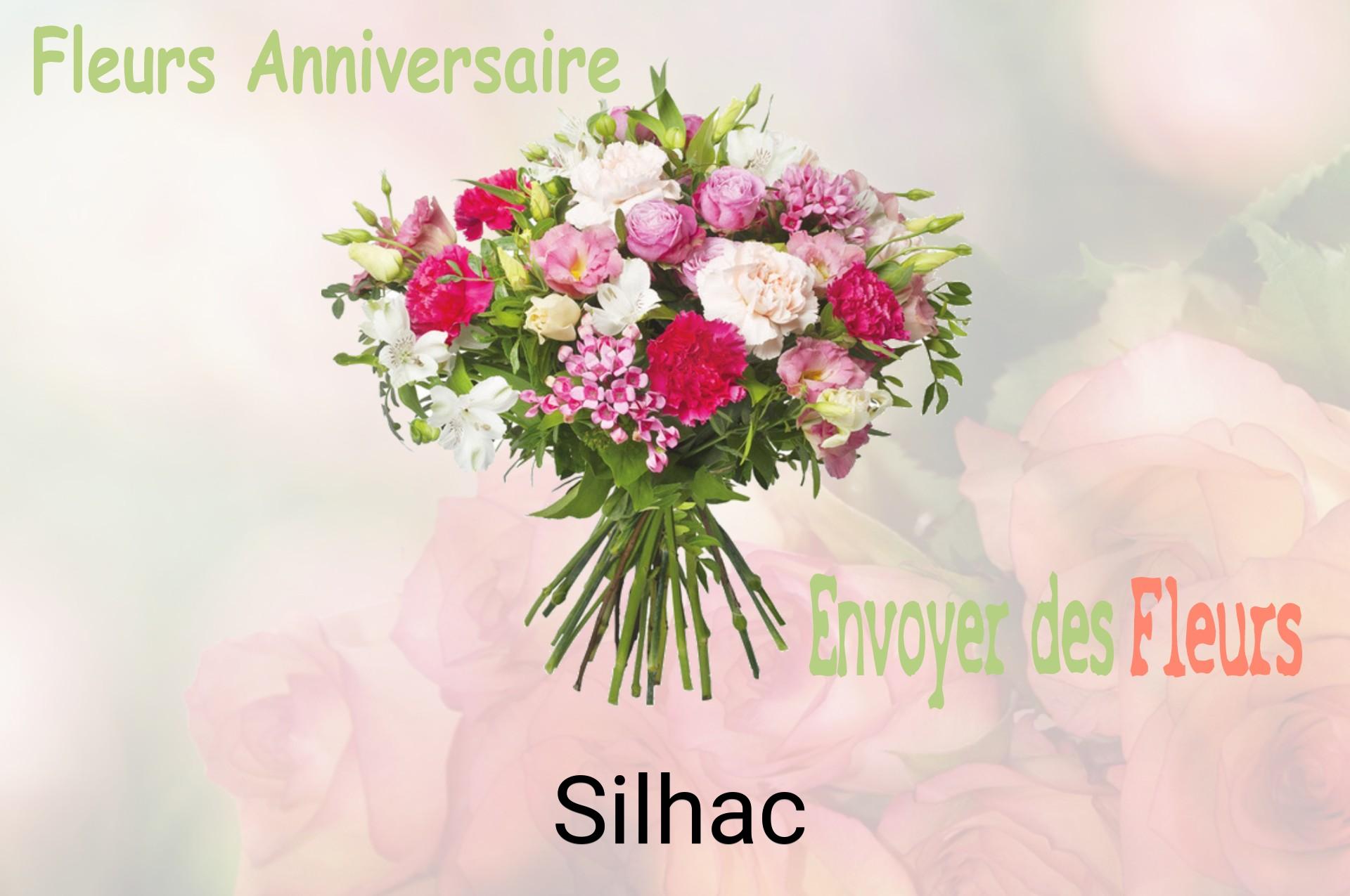 Bouquet de fleurs d’anniversaire livré à Silhac